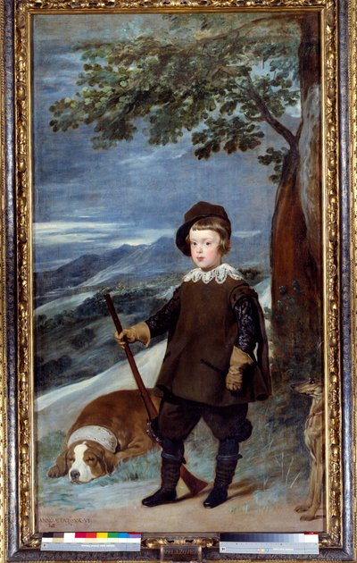 Ritratto in abiti da caccia del Principe Baltasar Carlos di Spagna da Diego Velázquez