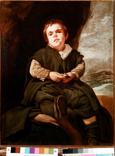 Ritratto di Don Francisco Lezcano, nano della Corte di Spagna da Diego Velázquez