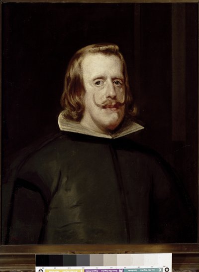 Ritratto di Filippo IV di Spagna da Diego Rodriguez de Silva y Velazquez