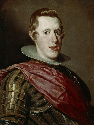 Ritratto di Filippo IV di Spagna con armatura, c.1625-1628 da Diego Rodriguez de Silva y Velazquez