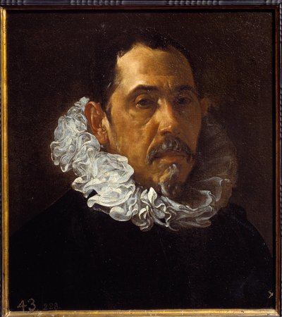 Ritratto di Francisco Pacheco, pittore spagnolo da Diego Velázquez