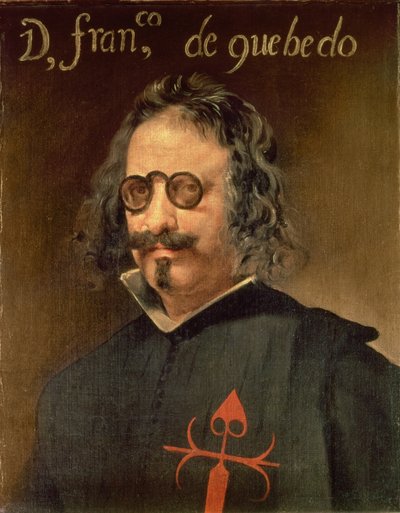 Ritratto di Francisco de Quevedo y Villegas (1580-1645) da Diego Velázquez