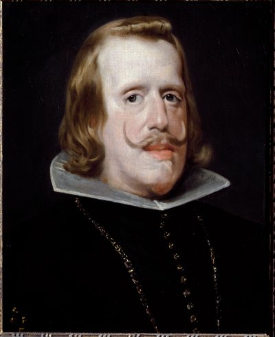 Ritratto di Filippo IV, Re di Spagna, ca. 1652-1653 da Diego Velázquez