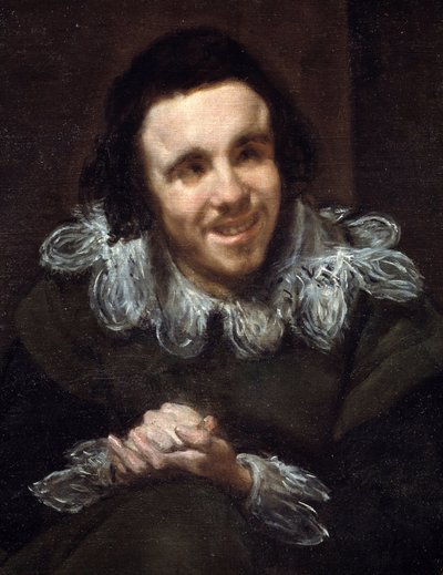 Ritratto del giullare Don Juan Calabacillas (dettaglio) da Diego Velázquez