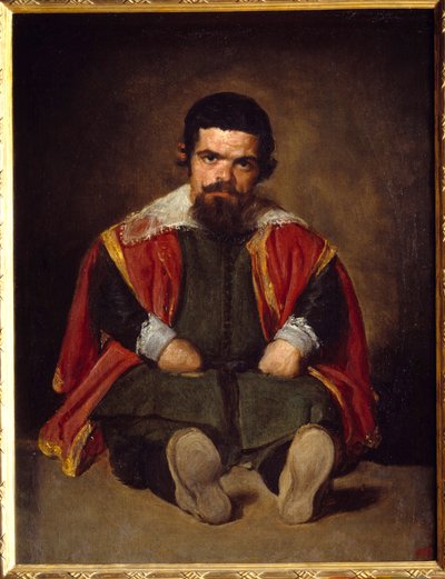 Ritratto del giullare Sebastien De Morra da Diego Velázquez
