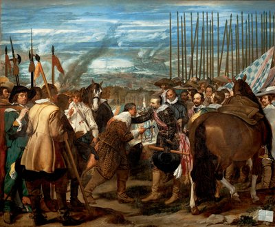 La resa di Breda il 5 giugno da Diego Velázquez