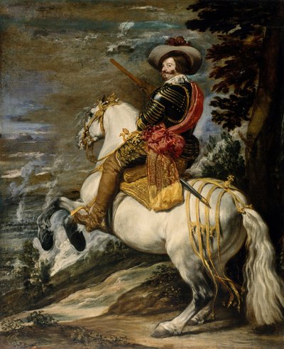 Don Gaspar de Guzman, Conte-Duca di Olivares, c.1635 da Diego Velázquez