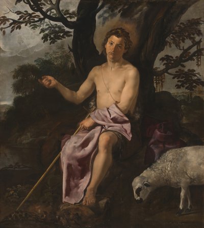 San Giovanni Battista nel deserto da Diego Velasquez
