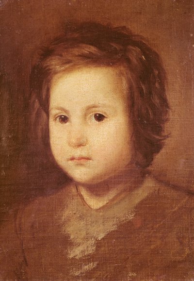 Testa di un bambino da Diego Velázquez