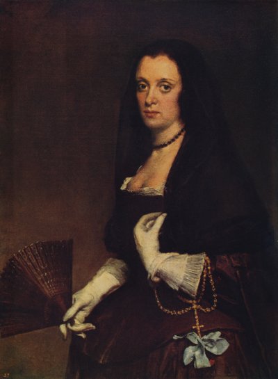 Dama con Ventaglio da Diego Velázquez