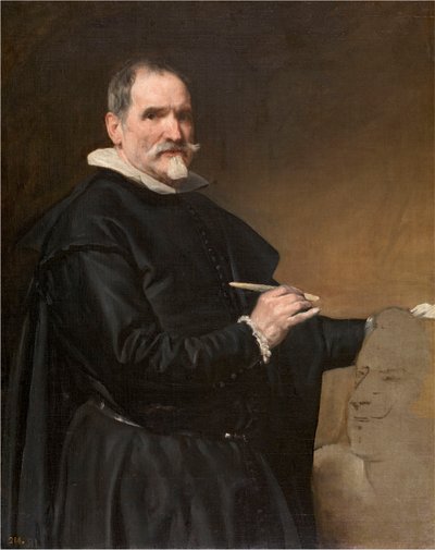 Ritratto di Juan Martínez Montañés da Diego Velázquez