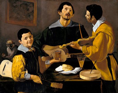 I tre musicisti, ca 1616 da Diego Velázquez