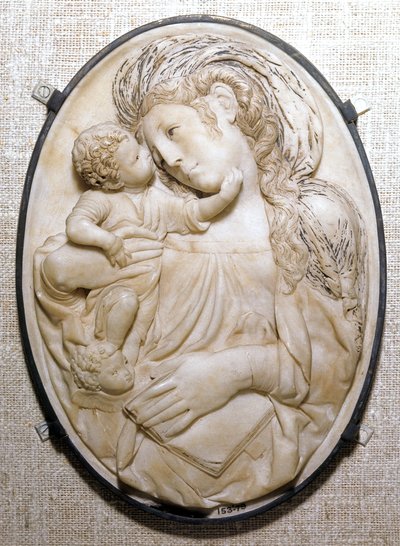Vergine con bambino (rilievo) da Diego de Siloé