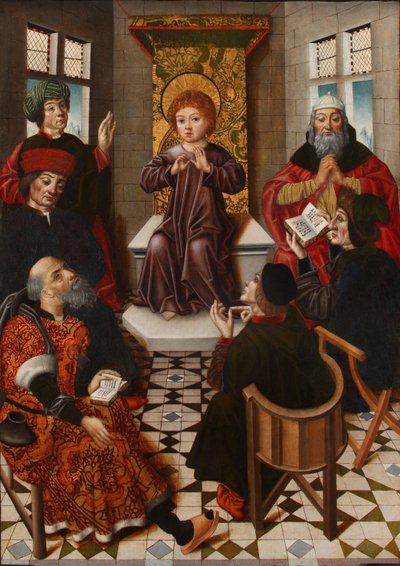 Gesù tra i dottori da Diego de la Cruz