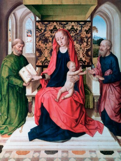 La Vergine e il Bambino con Santi da Dieric Bouts