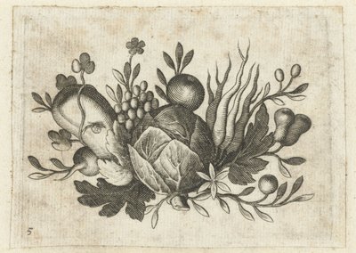 Festone di frutti da Dietrich Krüger (attributed to)
