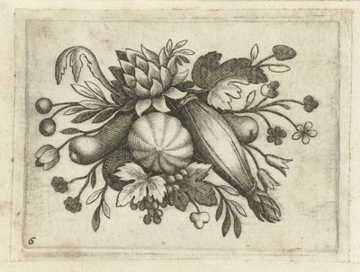 Festone di frutti da Dietrich Krüger (attributed to)