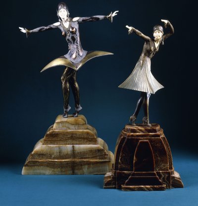 Kora, una ballerina esotica da Dimitri Chiparus