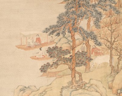 Canzone del liuto da Ding Yunpeng