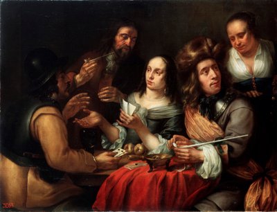 Partita a carte da Dingeman van der Hagen