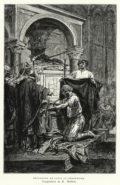 Deposition De Louis Le Debonnaire da Diogene Ulysse Napoleon Maillart