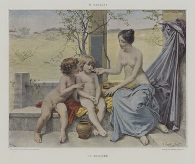 La becquée da Diogene Ulysse Napoleon Maillart