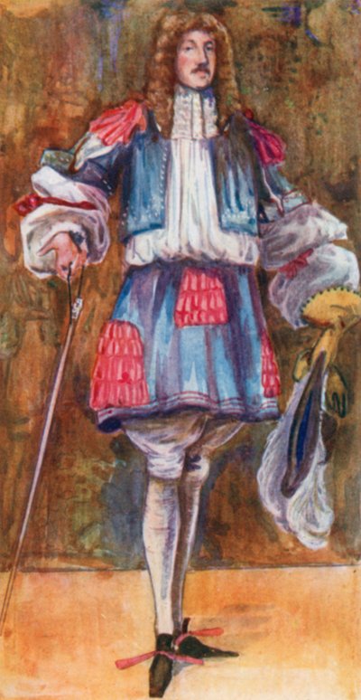 Un uomo del tempo di Carlo II 1660-1685 da Dion Clayton Calthrop