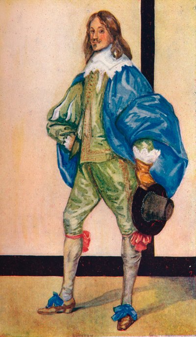 Un uomo del tempo di Carlo I, 1907 da Dion Clayton Calthrop