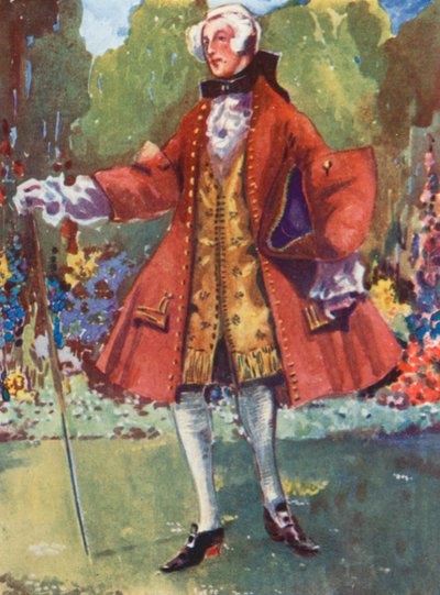 Un uomo del tempo di Giorgio II 1727-1760 da Dion Clayton Calthrop