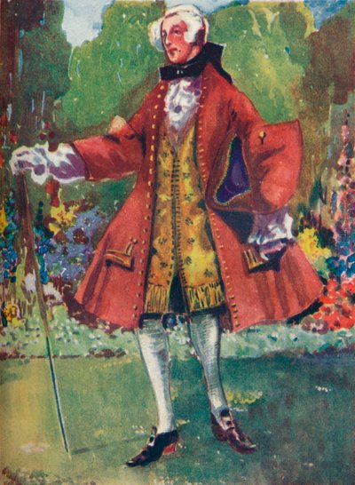 Un Uomo del Tempo di Giorgio II, 1907 da Dion Clayton Calthrop