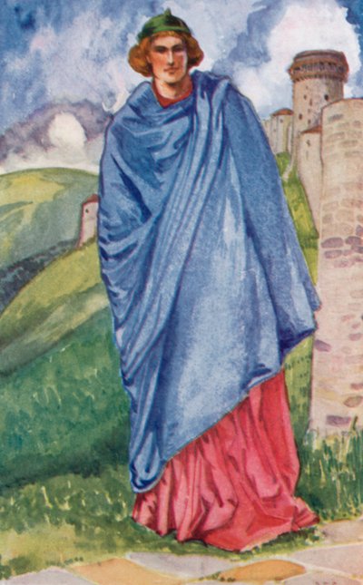 Un uomo del tempo di Enrico III 1216-1272 da Dion Clayton Calthrop
