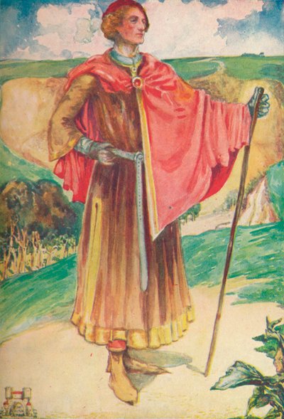Un uomo del tempo di Enrico II, 1907 da Dion Clayton Calthrop