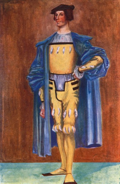 Un uomo del tempo di Enrico VIII 1509-1547 da Dion Clayton Calthrop