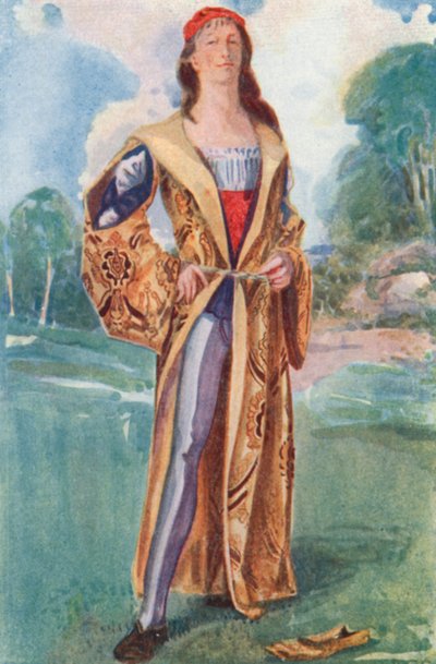 Un uomo del tempo di Enrico VII 1485-1509 da Dion Clayton Calthrop