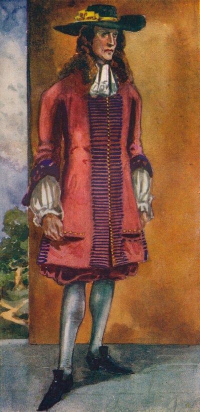 Un uomo del tempo di Giacomo II, 1907 da Dion Clayton Calthrop