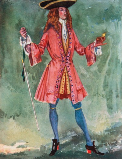 Un uomo del tempo della regina Anna 1702-1714 da Dion Clayton Calthrop