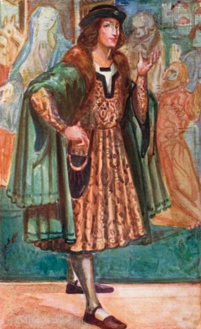 Un uomo del tempo di Riccardo III 1483-1485 da Dion Clayton Calthrop