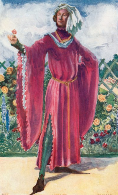 Un uomo del tempo di Riccardo II 1377-1399 da Dion Clayton Calthrop