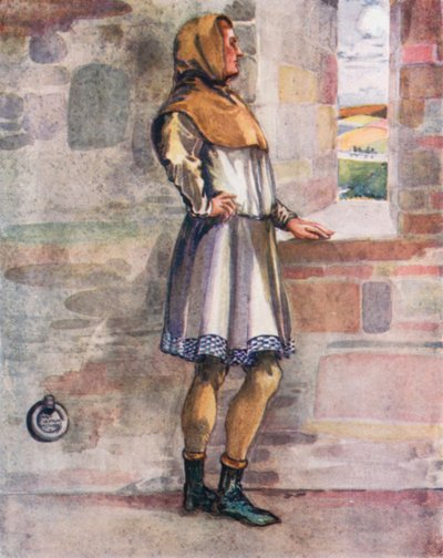 Un uomo del tempo di Riccardo I 1189-1199 da Dion Clayton Calthrop