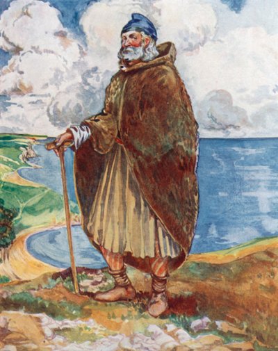 Un uomo del tempo di Stefano 1135-1154 da Dion Clayton Calthrop