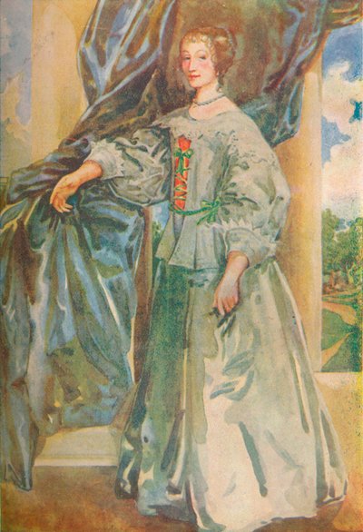 Una donna del tempo di Carlo I, 1907 da Dion Clayton Calthrop