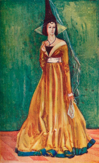 Una donna del tempo di Edoardo IV da Dion Clayton Calthrop
