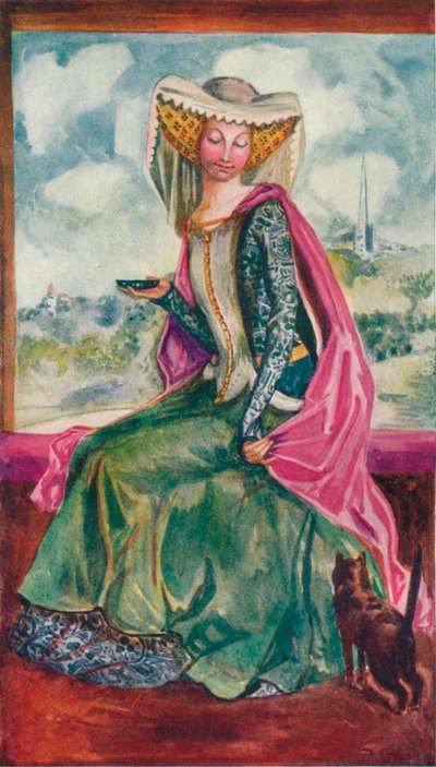 Una donna del tempo di Enrico IV, 1907 da Dion Clayton Calthrop