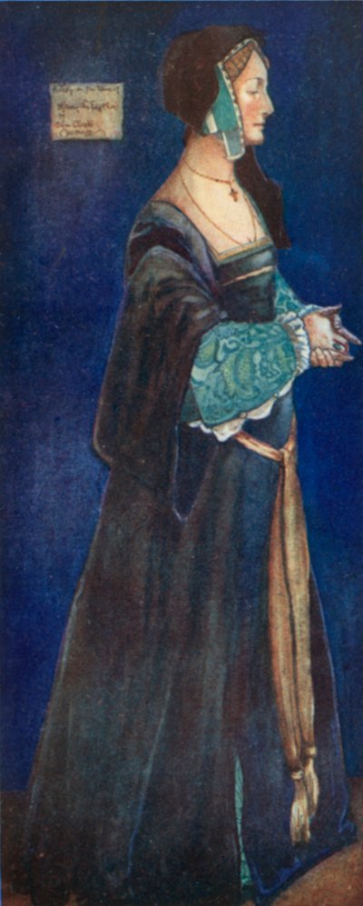 Una donna del tempo di Enrico VIII 1509-1547 da Dion Clayton Calthrop