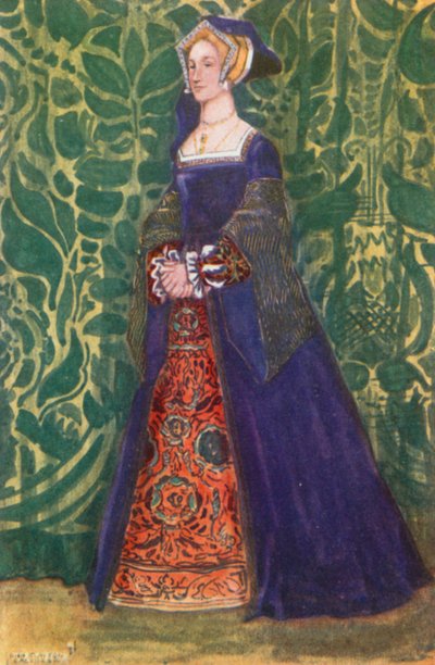 Una donna del tempo di Enrico VIII 1509-1547 da Dion Clayton Calthrop