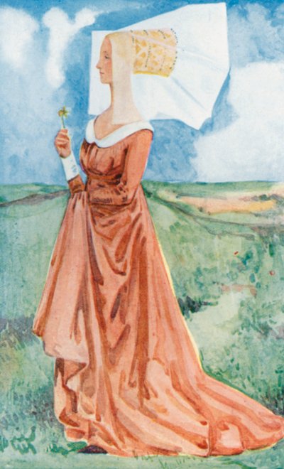 Una donna del tempo di Riccardo III 1483-1485 da Dion Clayton Calthrop