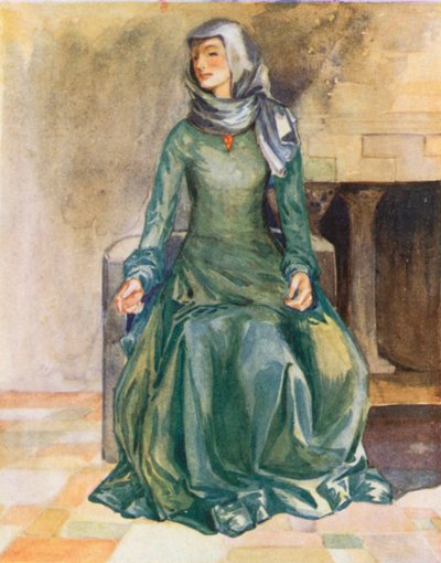 Una donna del tempo di Guglielmo II 1087-1100 da Dion Clayton Calthrop