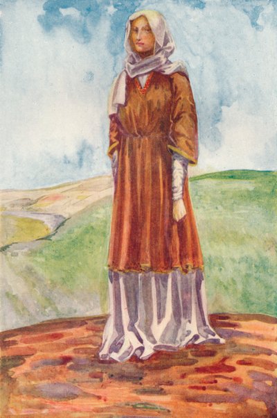 Una donna del tempo di Guglielmo I, 1907 da Dion Clayton Calthrop