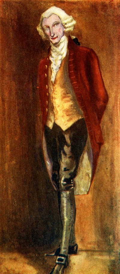 Costume maschile nel regno di Giorgio III (1760-1820) da Dion Clayton Calthrop