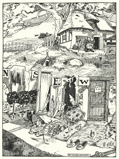 Le Case dei Quattro Venti da Dion Clayton Calthrop